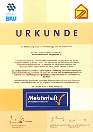 Meisterurkunde